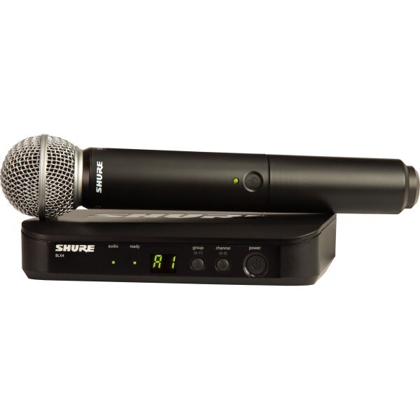 Main product image for Shure BLX24/SM58 H10 Wireless System with SM58 Hand 242-2936